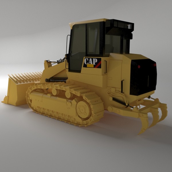 3d model track loader industrial vehicles - Track loader 01 by 3DRivers by 3DRivers